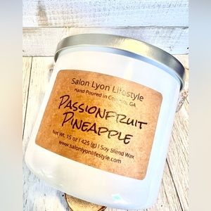 Passionfruit Pineapple 15 oz Candle